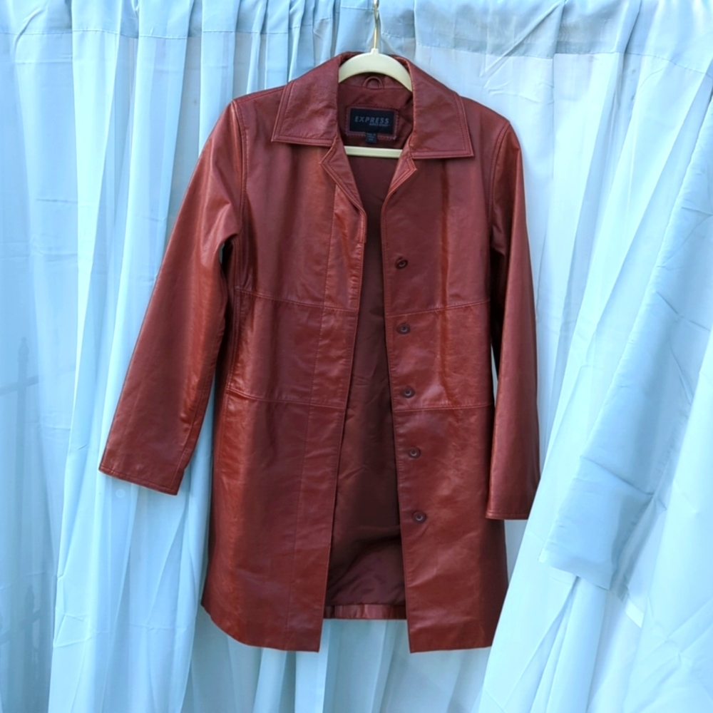 Express World Brand Leather jacket